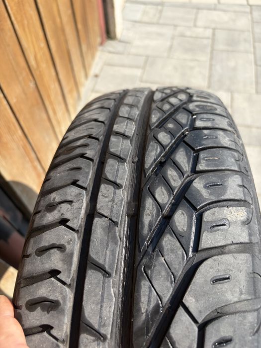 Set roți jante aliaj Dacia Logan R15 + anvelope vară Uniroyal Rainexpert (2 noi)