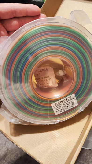 Филамент за 3д принтер Filament Pla, petg, rainbow