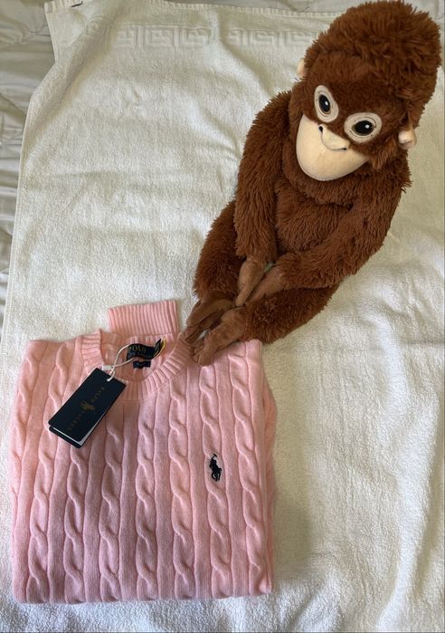 Pulover Ralph Lauren - Roz trandafiriu - S