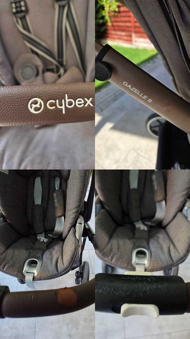 Carucior Cybex Gazelle S + Scoica Cloud Z i-Size Plus + Accesorii