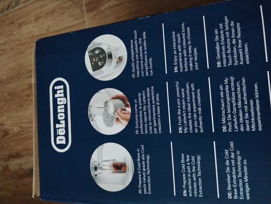 Expresor  manual  DeLonghi Dedica Duo EC890M,nou