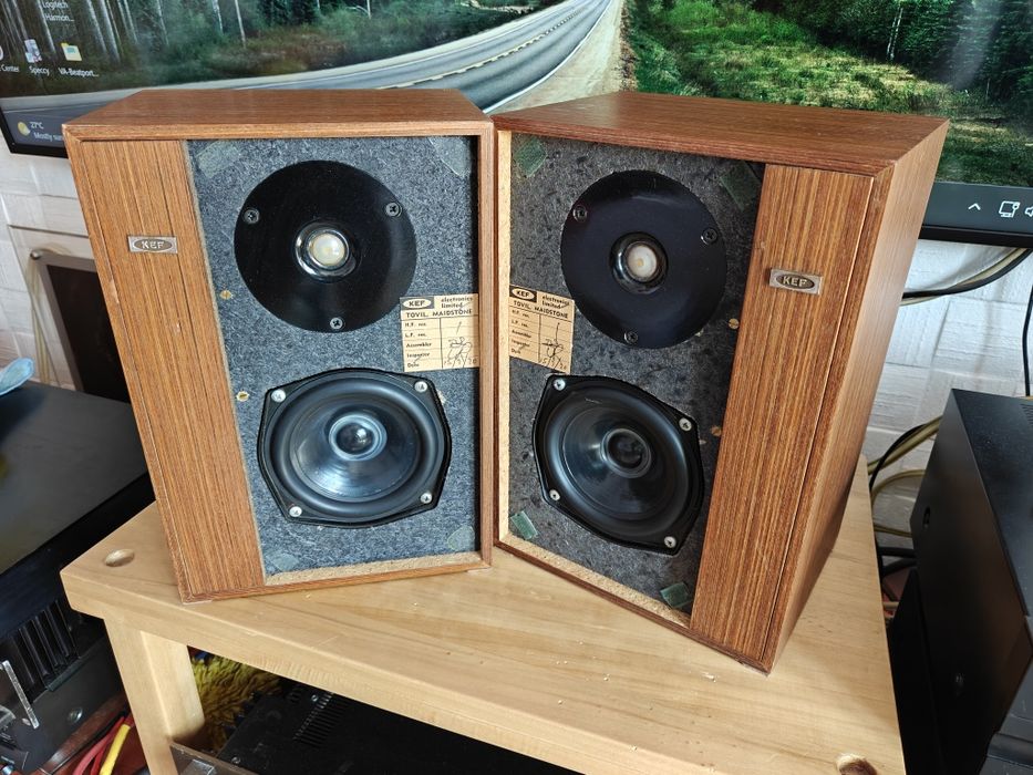 Kef cresta 1968  ( schimb )  boxe legendare , Ls3/5 rogers