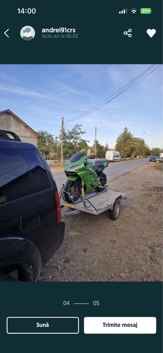 Platforma atv/moto  3 posturi de inchiriat