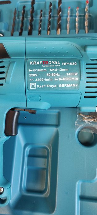 Комплект– Флекс/Ъглошлайф 1200W + Бормашина 1400W + Зеге/ 1200W