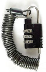 Трос безопасности с 3х значным кодовым замком