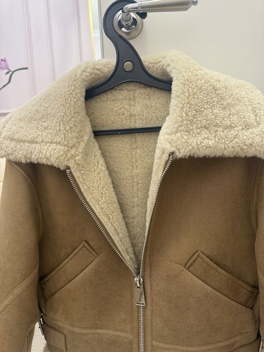 Дубленка Mango в хорошем качестве