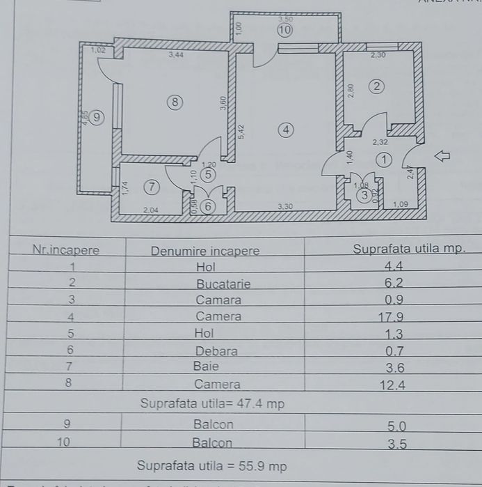 Vând apartament Braila