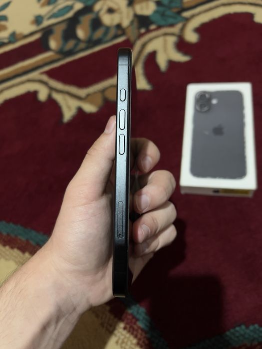 iPhone 16 Black — Ideal Holatda Tezkor Sotiladi!)
