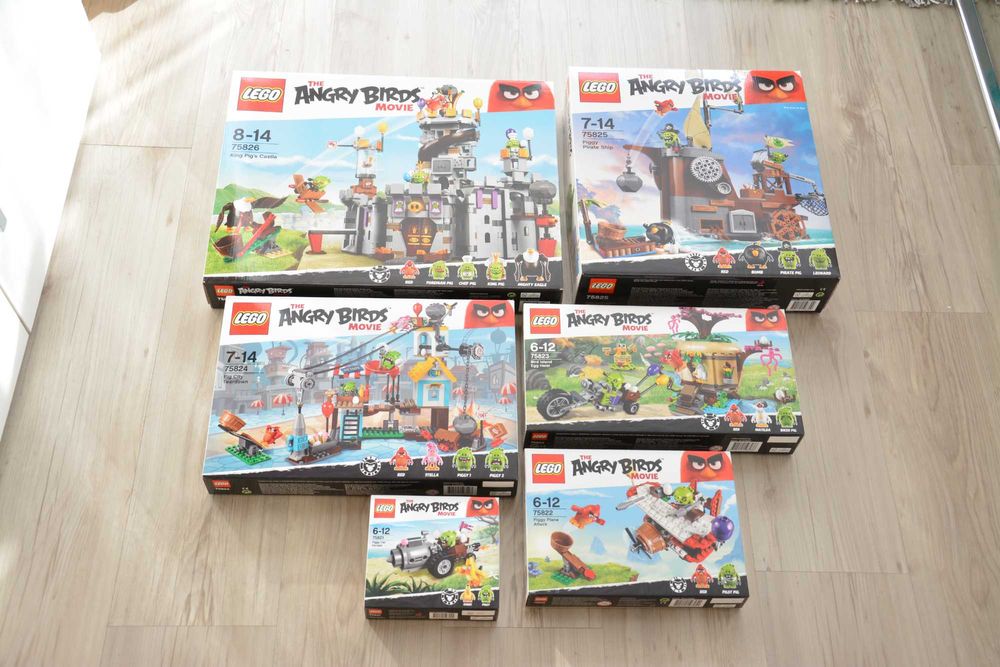 Lego  THE ANGRY BIRDS колекция сетове 75825 Piggy Pirate Ship