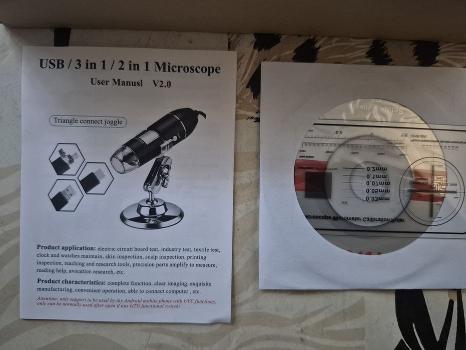 USB микроскоп новый.