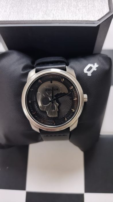 Ceas Police Rebel Style Skull