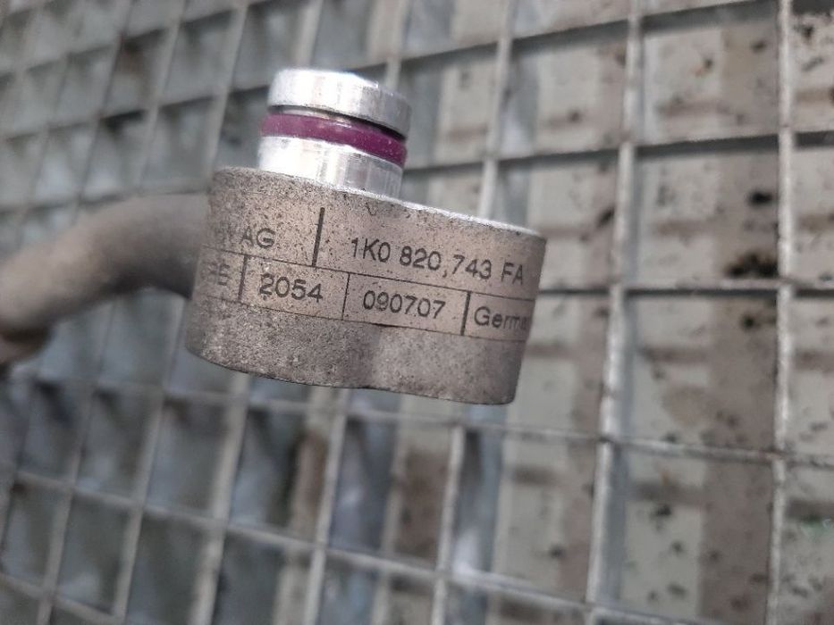 conducta clima ac audi a3 8p  2.0 tdi bmn 1k0820743fa