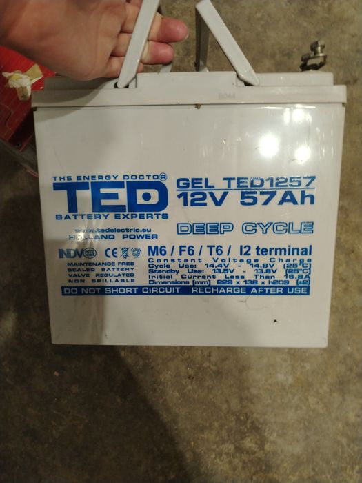 Sursa neintreruptibila +acumulator AGM VRLA 12 V