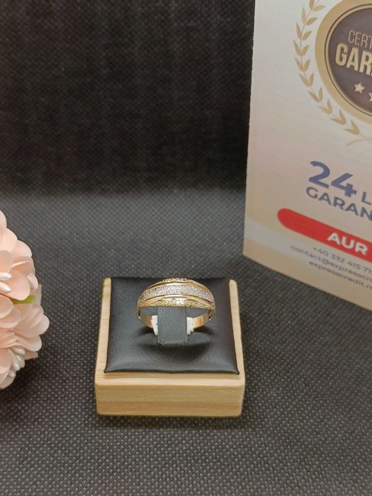 Inel aur 14K 1.73g (Ag16 Moldova b33404) - Garantie 2 ani!
