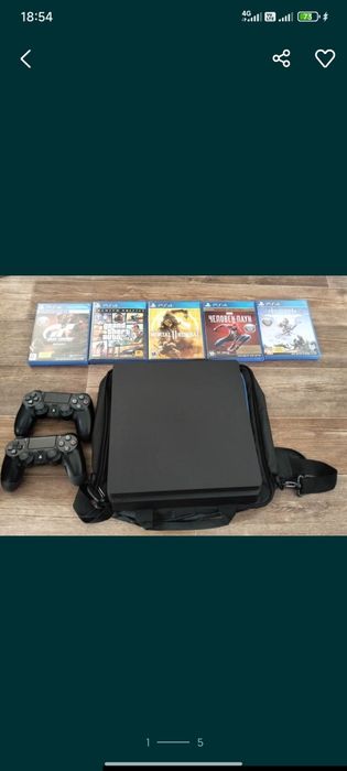 PS 4  с играми 1 тб