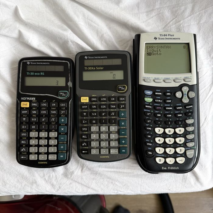 Calculator stintific Texas