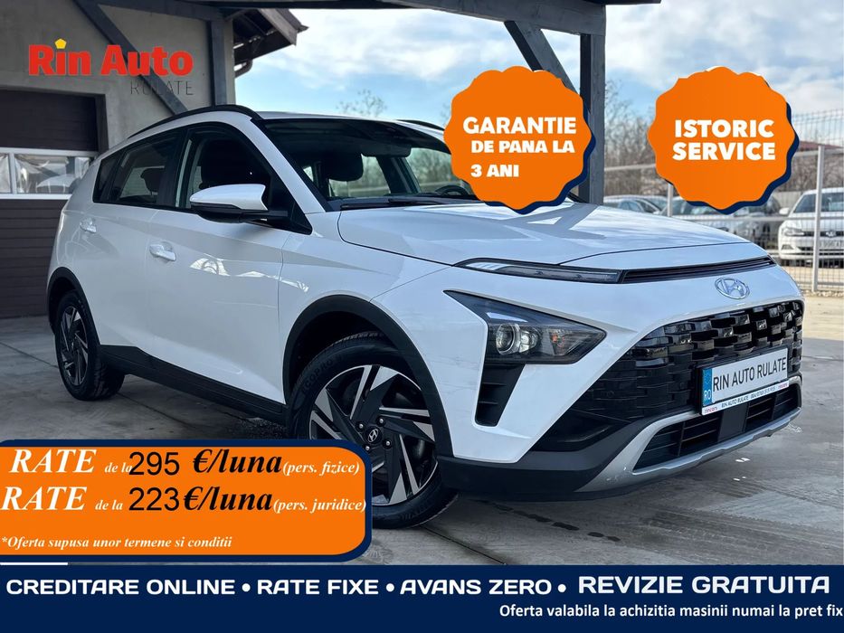 Hyundai Bayon TVA 21% - Posibilitate vanzare si in RATE – Credit sau Leasing