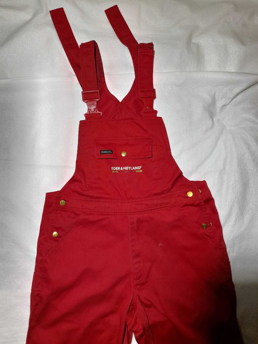 Pantaloni cu bretele pieptar  MASCOT  nr 48