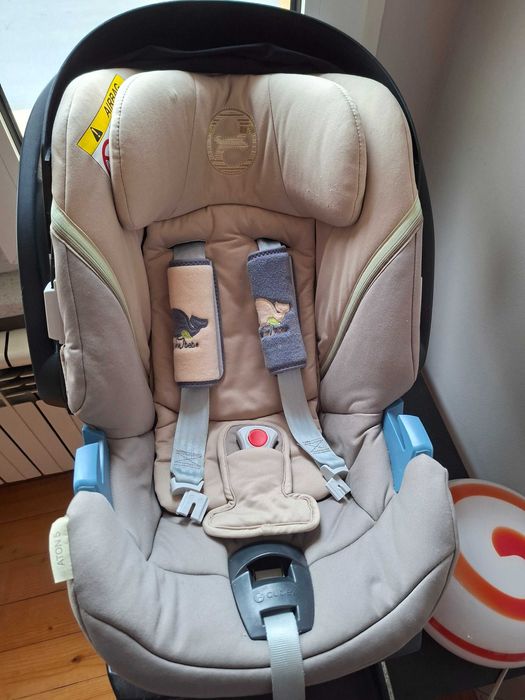 Детско столче за кола Cybex Aton 5, 0-13 кг + база + нови адаптери