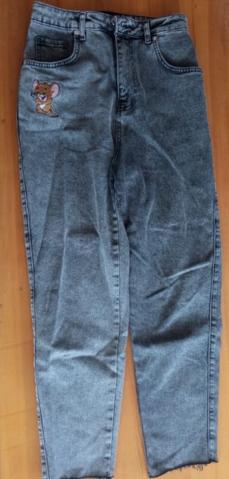 Дънки 26 размер . Графит цвят .