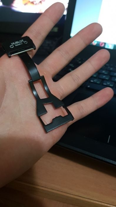Ремешок, Застёжка на часы Hublot, Хублот новый. Алматы Астана доставка