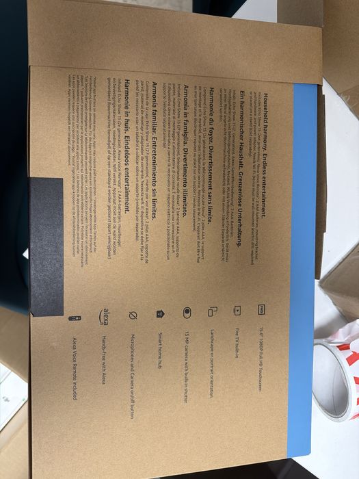 Amazon Echo show 15 gen 2 nou sigilat + suport