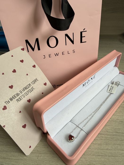 Подвеска серебро Mone