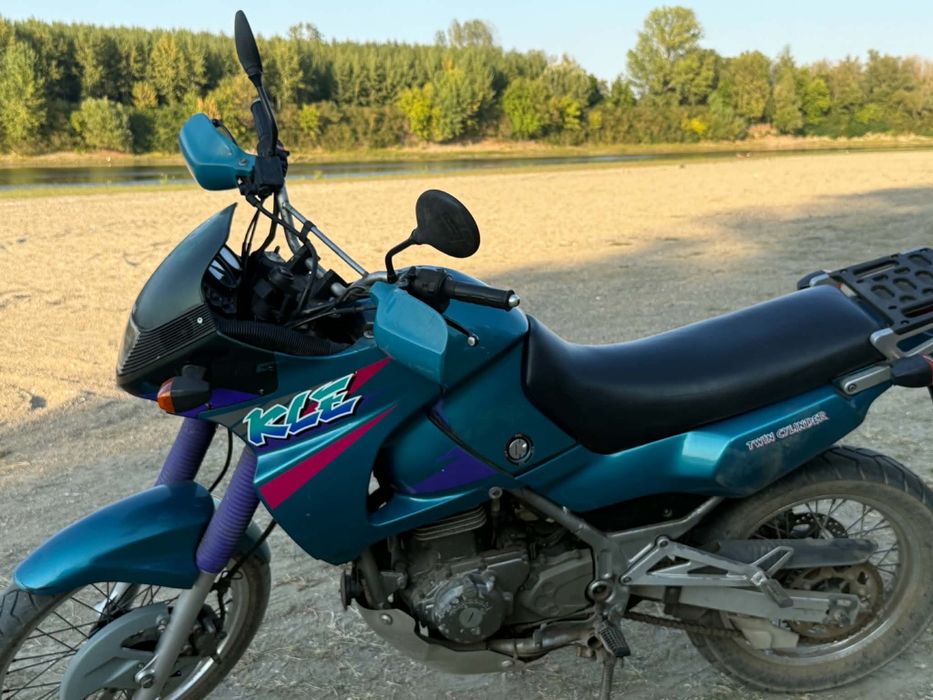 Kawasaki kle500 ендуро