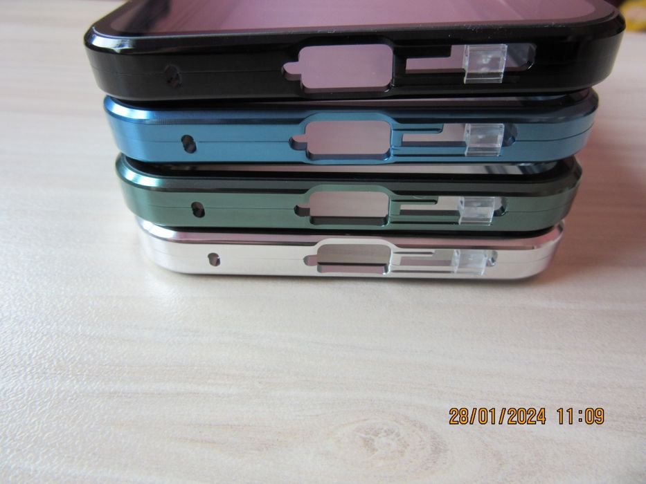 Samsung Galaxy S24 FE S23 FE /Двоен 360 магнитен кейс камера протектор