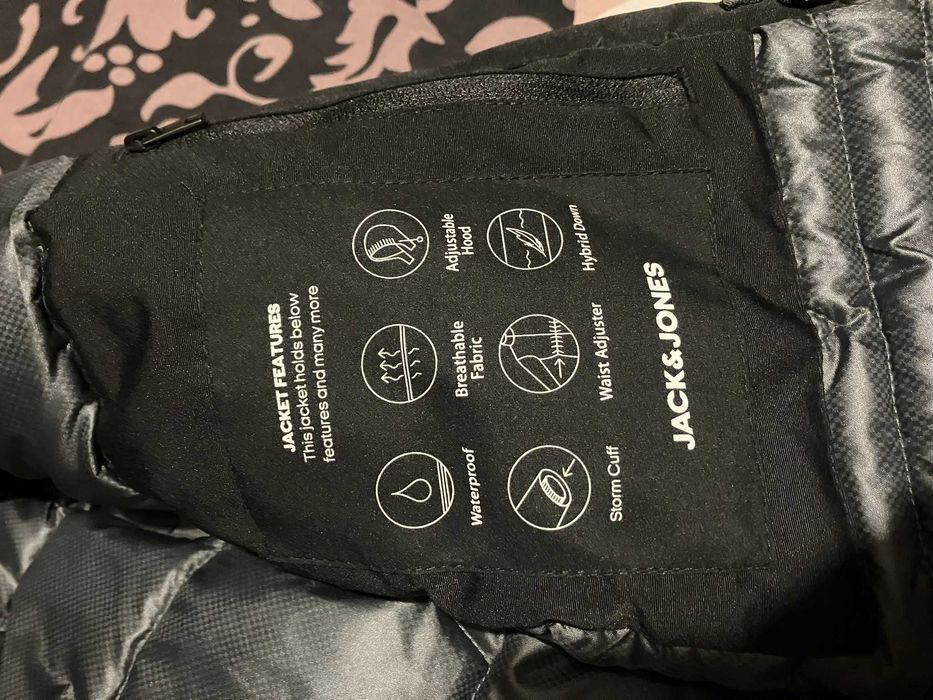 Намалено JACK & JONES Jcomeyland Hybrid Down Parka яке с качулка и пух