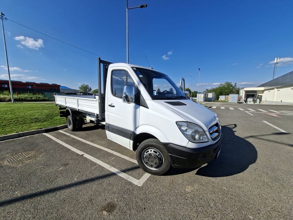 Mercedes Sprinter 516 CDI cu  RAR efectuat - bena lunga 4.40 basculabila pe 3 parti Italia 3500 kg 513 518 416 419 Iveco