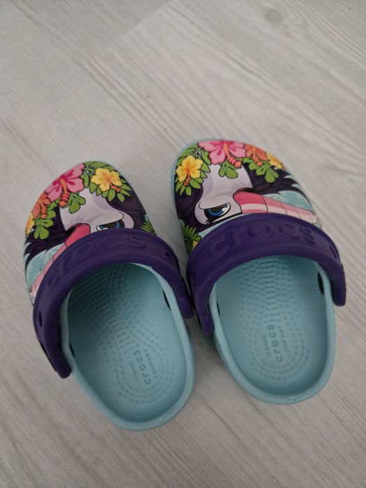 Детски Crocs чехли/сандалки светещи, размер 20-21