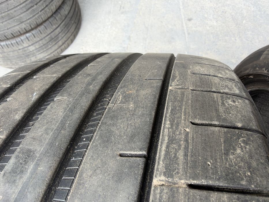 4бр. Летни Спорт-Пакет Гуми С Борд *ELECTRIC DRIVE* 265/35R/21 и 305/30R/21 -GOODYEAR- DOT:4323+2223- 5.9мм+4.4мм.