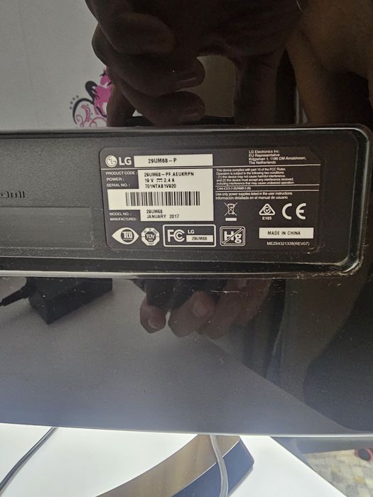 Monitor   Gaming Led LG 29 UM69-P