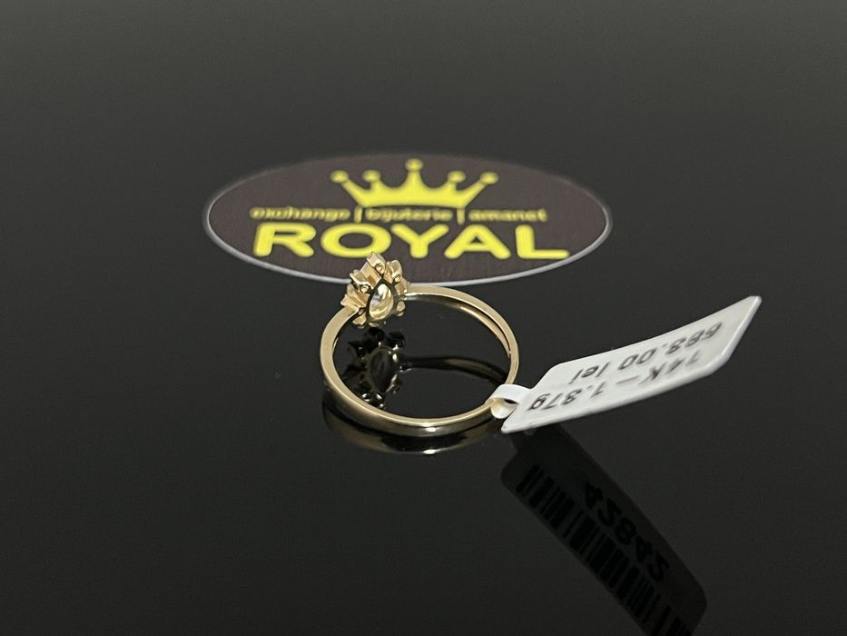 Bijuteria Royal CB : Inel dama aur 14K 1,37 grame