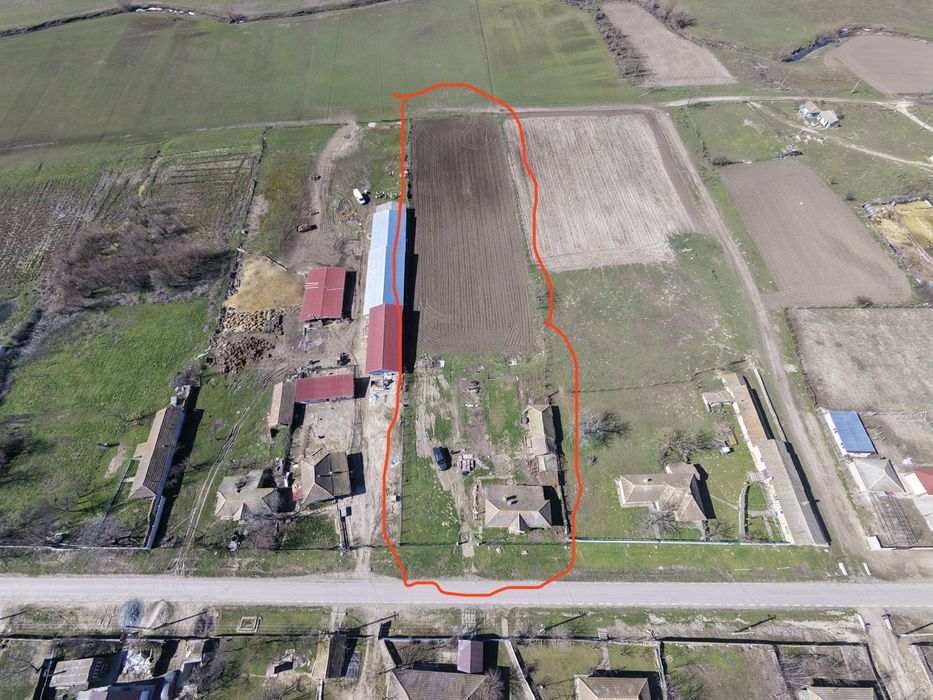 Teren intravilan 6500mp imprejmuit