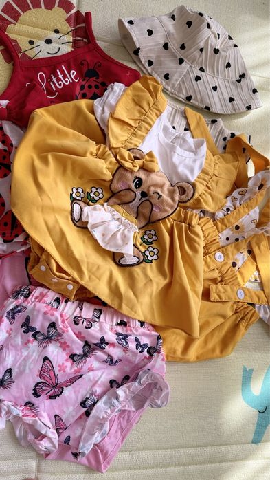 Всичко за 50 лв бебешки дрехи за момичета НОВИ