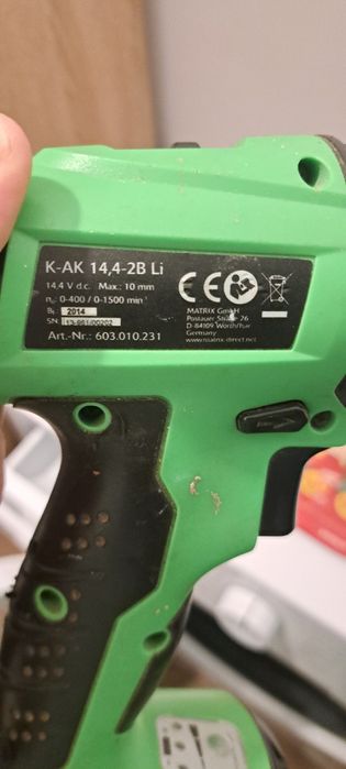 Autofiletantă 14,4V