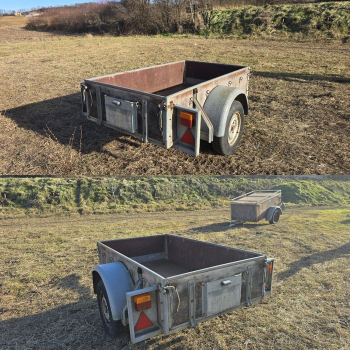 Remorca 750 kg /5 prezoane/Recent adusa din Germania/