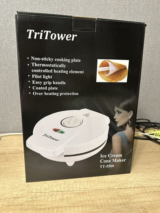 Вафельница новая