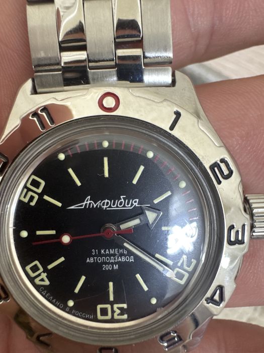 Продам часы Амфибия 31 камень