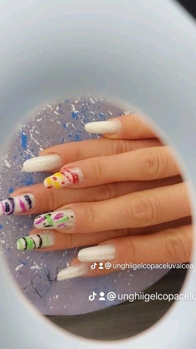 Unghii cu gel semi , pedichiura