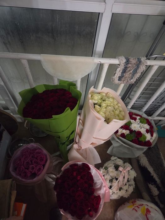 Букет цветы свежый