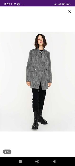 Пальто демисезонное