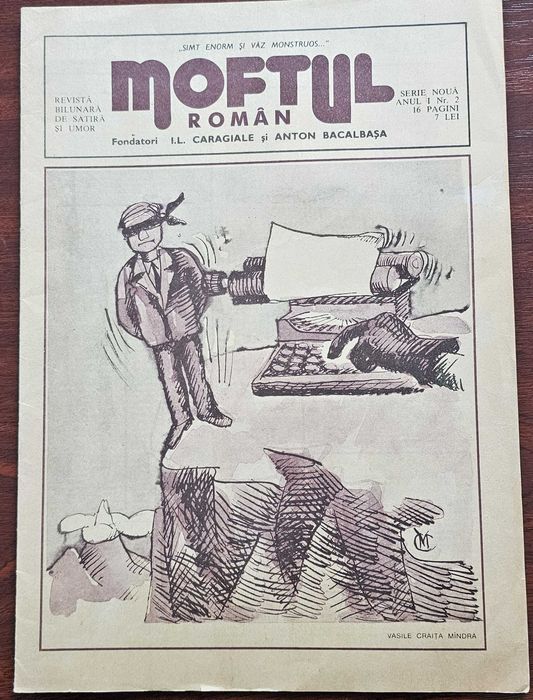 Lot Reviste Moftul Român 1989-1990, Numerele 1-5 (Include Ediția Specială de Revoluție)
