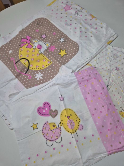 Бебешки спални комплекти и завивка, чаршафи