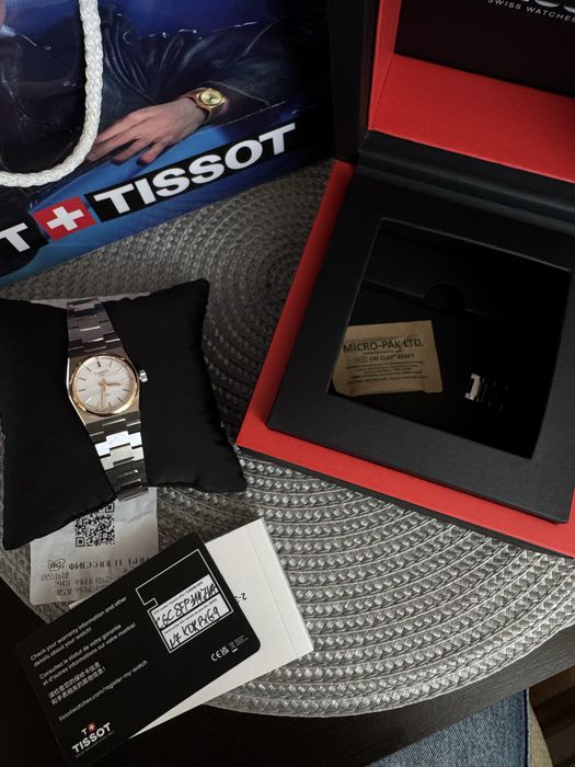 Часовник Tissot prx 25mm