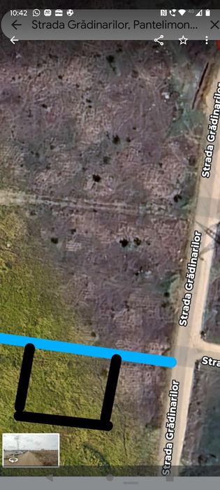 Teren Comercial / Logistic 397mp Gradinarilor Cernica  Pantelimon –A0 / DN3  Zona IS1a  Proprietar