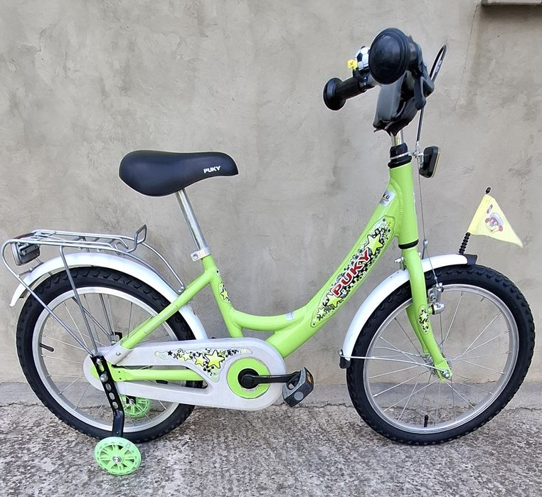 Bicicletă de copii PUKY cadru din aluminiu pe 18 inchi cu vârsta de la 5 la 7 an