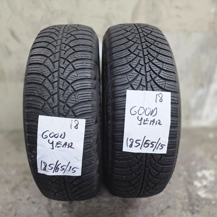 2×185/65/15 M+S .GOODYEAR.Stare excelenta.